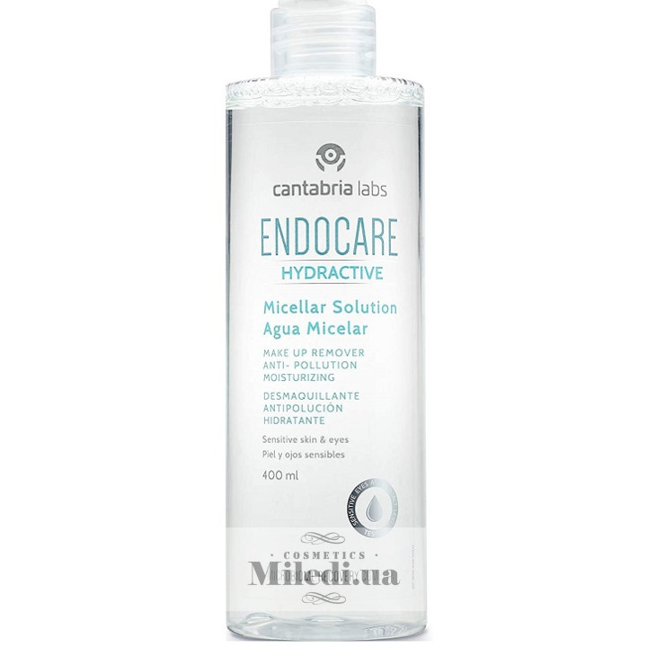 Гідроактивна зволожуюча міцелярна вода Cantabria Labs, 400 мл