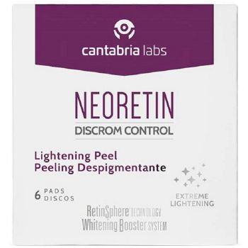 Освітлюючий пілінг в дисках Cantabria Labs Neoretin Discrom Control Lightening Peel Pads 6х1ml