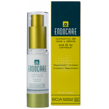 Регенеруючий омолоджуючий крем-контур для очей і губ Cantabria Labs Endocare Eye & Lip Contour 15 мл
