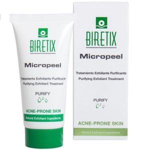Очищаючий скраб ексфоліант для шкіри з акне Cantabria Labs Biretix Micropeel Purifying Exfoliant Treatment 50 мл