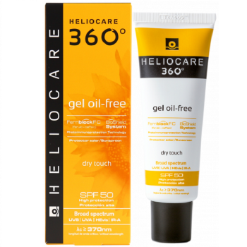 Сонцезахисний гель на водній основі для жирної шкіри Cantabria Labs Heliocare 360º Gel Oil-Free Dry Touch SPF50 50 мл