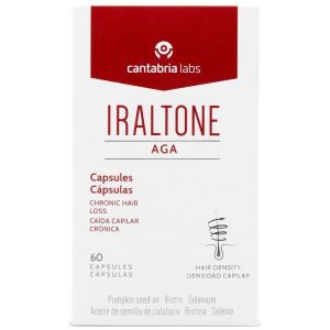 Капсулы для лечения выпадения волос Cantabria Labs Iraltone Aga Capsules