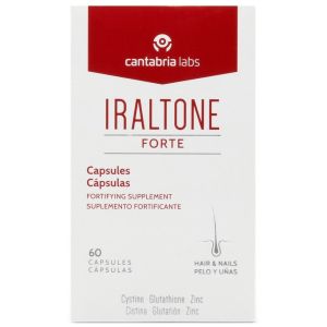Капсулы для лечения ослабленных волос и ногтей, 60шт - Cantabria Labs Iraltone Forte Capsules
