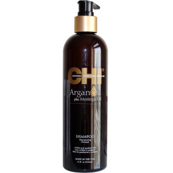 Шампунь для волос с маслом арганы и моринга Chi Argan Oil Plus Moringa Oil Shampoo 340 мл