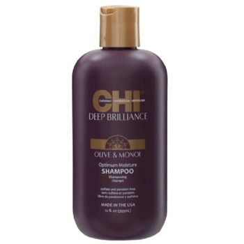 Увлажняющий шампунь с маслом оливы и монои Chi Deep Brilliance Optimum Moisture Shampoo 355 мл