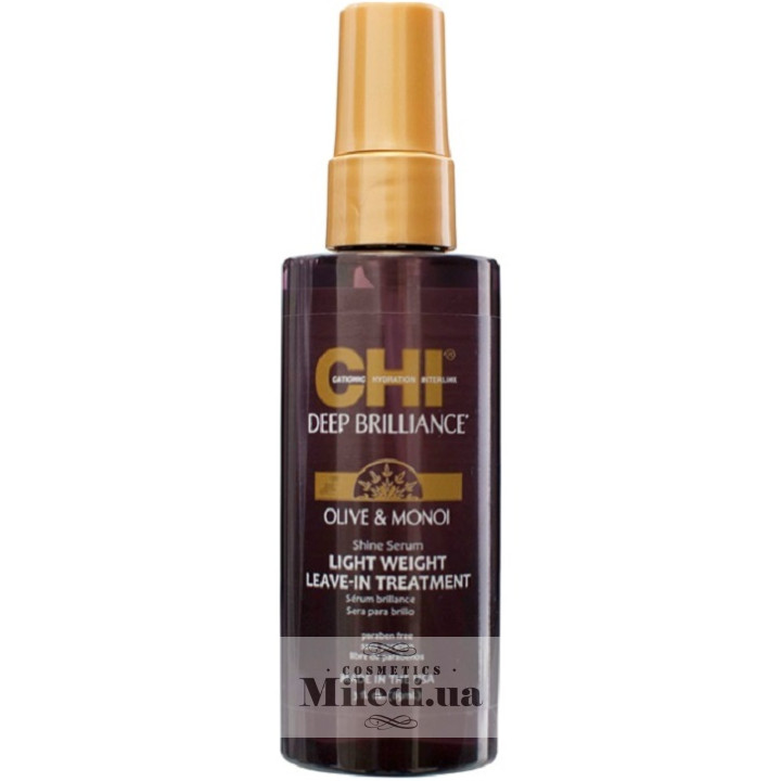 Сыворотка жидкий шелк для волос CHI Deep Brilliance, 89 мл