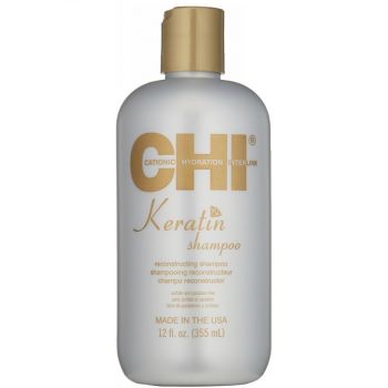 Реконструюючий кератиновий шампунь для сухого волосся CHI Keratin Reconstructing Shampoo 355 мл