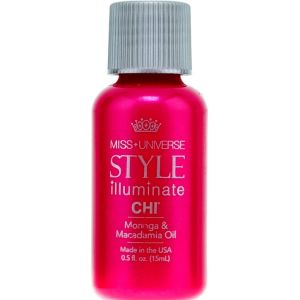 Жидкий шелк для волос масло Моринга и макадамия CHI Miss Universe Style Illuminate Moringa & Macadamia Oil 15 мл