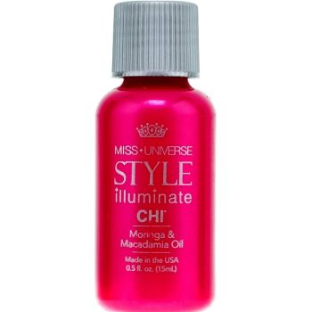 Рідкий шовк для волосся масло Морінга і макадамія CHI Miss Universe Style Illuminate Moringa & Macadamia Oil 15 мл