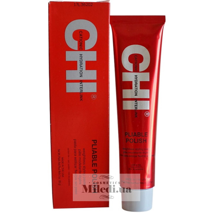 Легка перламутрова паста CHI Pliable Polish для укладання волосся, 90 г