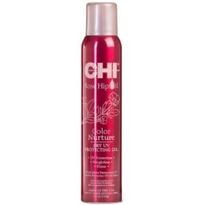 Захисний спрей-блиск з маслом шипшини для пофарбованого волосся Chi Rose Hip Oil Color Nurture Dry UV Protecting Oil 150 мл