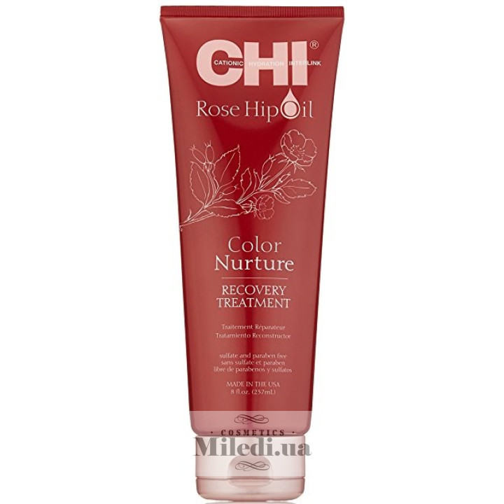 Маска з маслом шипшини CHI Rose Hip Oil для пофарбованого волосся, 237 мл