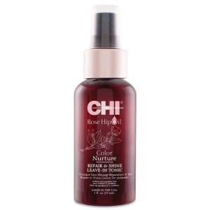 Спрей-тоник для блеска волос CHI Rose Hip Oil Repair & Shine Leave-In Tonic