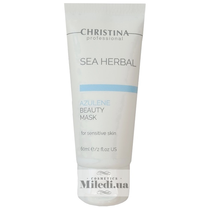Азуленовая маска красоты для чувствительной кожи Christina Sea Herbal Beauty Mask