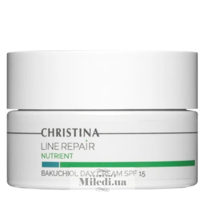 Дневной крем с бакучиолом Christina Line Repair Nutrient Bakuchiol Day Cream SPF15 50 мл