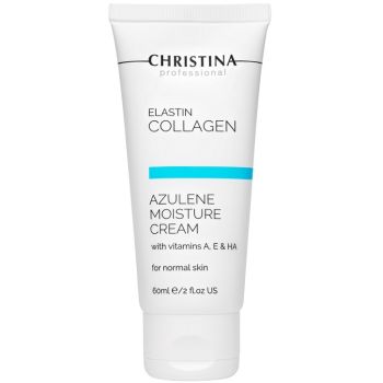 Зволожуючий азуленовий крем з колагеном і еластином Christina Elastin Collagen Azulene Moisture Cream