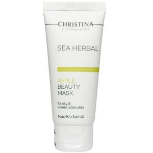 Яблочная маска красоты для жирной кожи Christina Professional Sea Herbal Beauty Mask Apple Проф