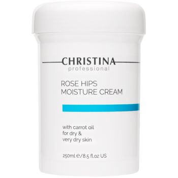Увлажняющий крем с маслом шиповника и морковным маслом Christina Rose Hips Moisture Cream Carrot Oil 250 мл