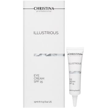 Освітлюючий крем для шкіри навколо очей від темних кіл Christina Illustrious Eye Cream SPF15 15 мл