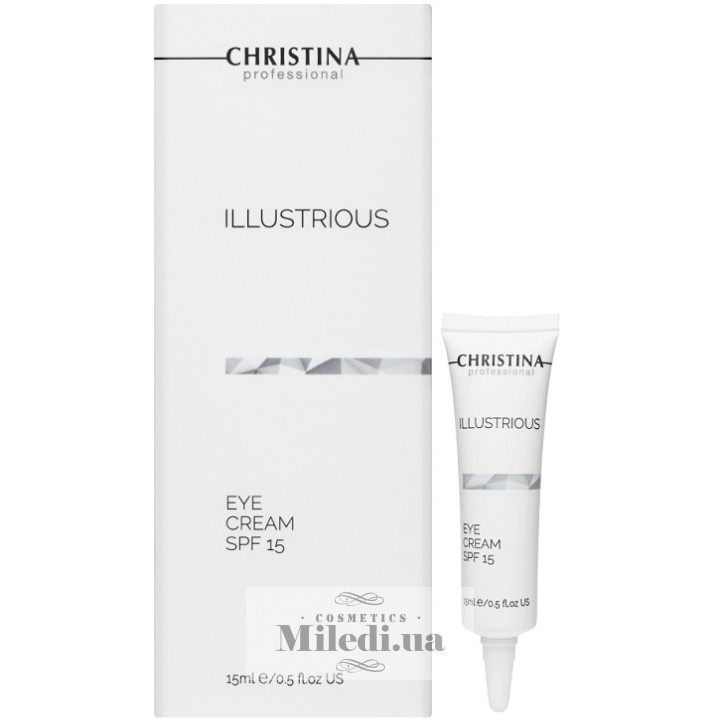 Осветляющий крем Christina Illustrious вокруг глаз от темных кругов, 15 мл