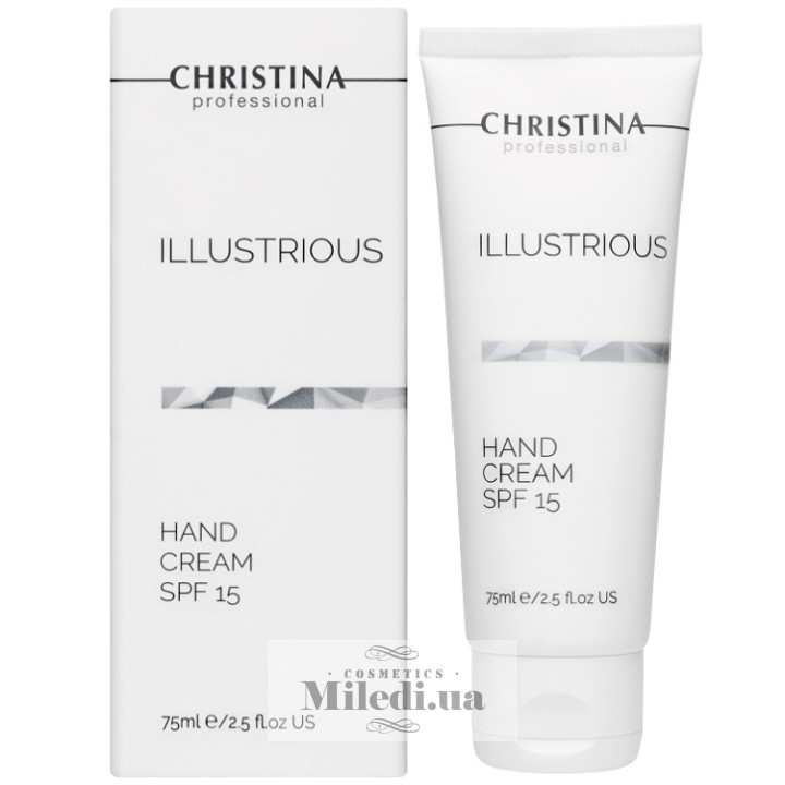 Осветляющий защитный крем для рук Christina Illustrious Hand Cream SPF15 75 мл