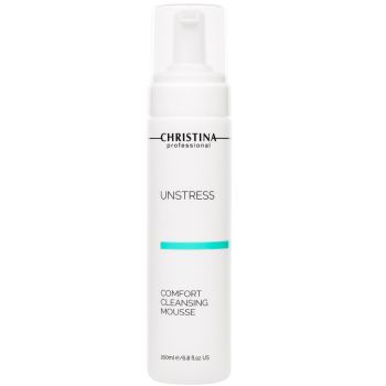 Очищаючий мус-комфорт для обличчя Christina Unstress Comfort Cleansing Mousse 200 мл