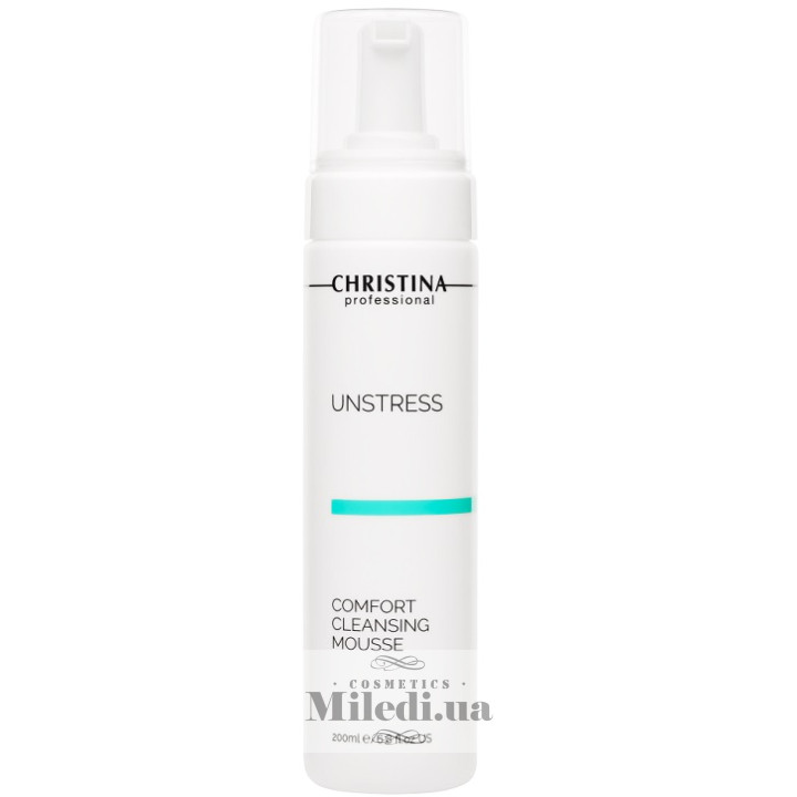 Очищающий мусс-комфорт Christina Unstress Comfort Cleansing Mousse, 200 мл
