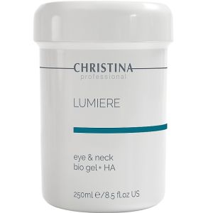 Гель Люмире с гиалуроновой кислотой для кожи вокруг глаз и шеи Christina Lumiere Eye Bio Gel + HA Проф