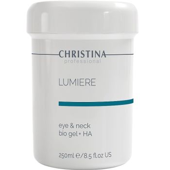 Гель Люмире с гиалуроновой кислотой для кожи вокруг глаз и шеи Christina Lumiere Eye Bio Gel + HA Проф