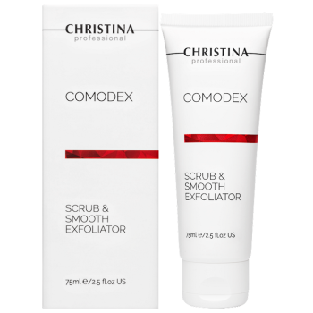 Выравнивающий скраб-эксфолиатор для проблемной кожи Christina Comodex Scrub & Smooth Exfoliator 75 мл
