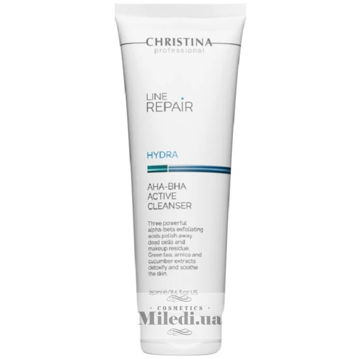 Очищающий гель с AHA-BHA кислотами Christina Line Repair Hydra AHA-BHA Active Cleanser 250 мл