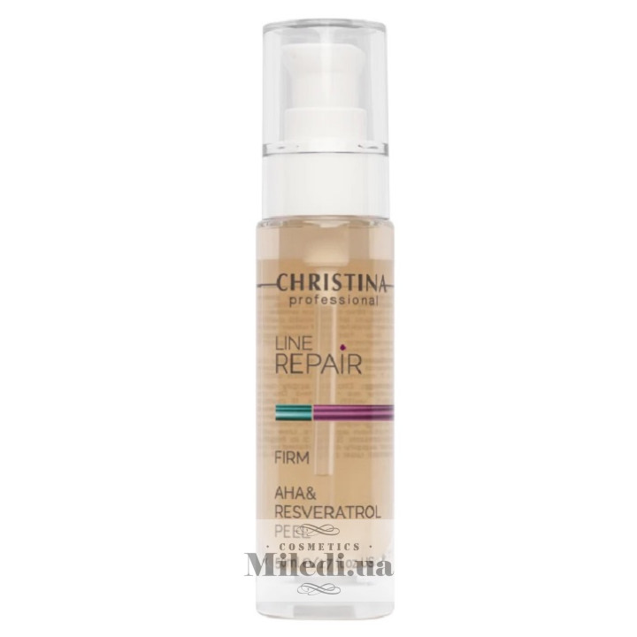 Пилинг с АНА-кислотами и ресвератролом Christina Line Repair Firm - AHA & Resveratrol Peel 50 мл