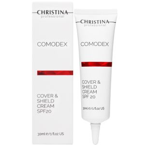 Тонирующий крем для проблемной кожи Christina Comodex Cover & Shield Cream SPF20 30 мл