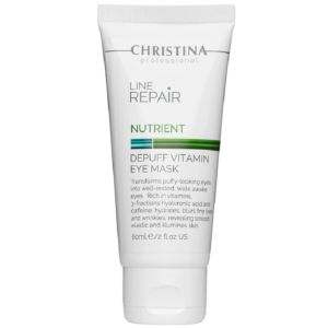 Витаминная омолаживающая маска для кожи вокруг глаз Christina Line Repair Nutrient Depuff Vitamin Eye Mask 60 мл