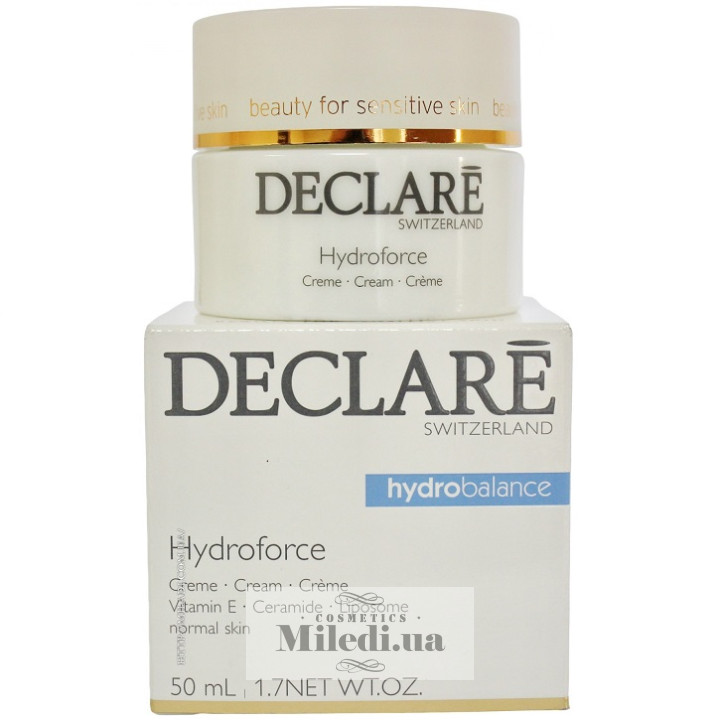 Денний ультразволожуючий крем Declare Hydroforce Cream, 50 мл