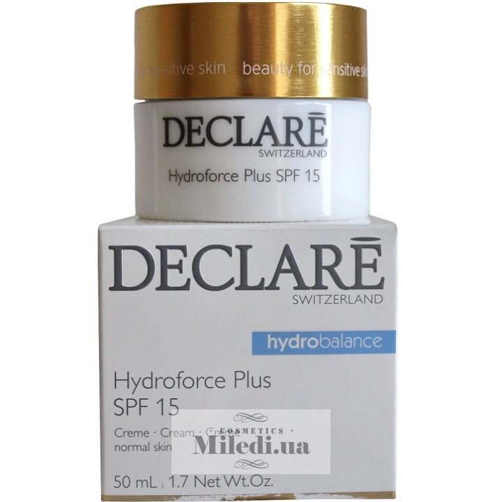 Дневной ультраувлажняющий крем Declare Hydroforce Plus Cream SPF15 50 мл