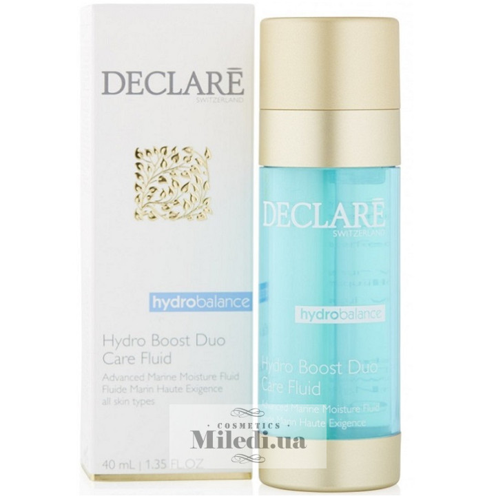 Двухфазное увлажняющее средство Declare Флюид + cыворотка, 2x20ml