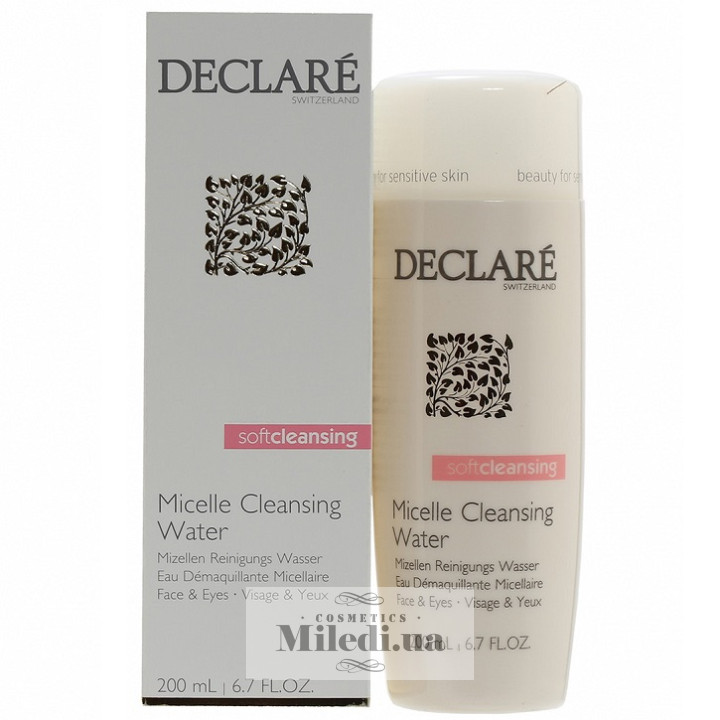 Мицеллярная вода Declare Soft Micelle Cleansing Water для очищения, 200 мл