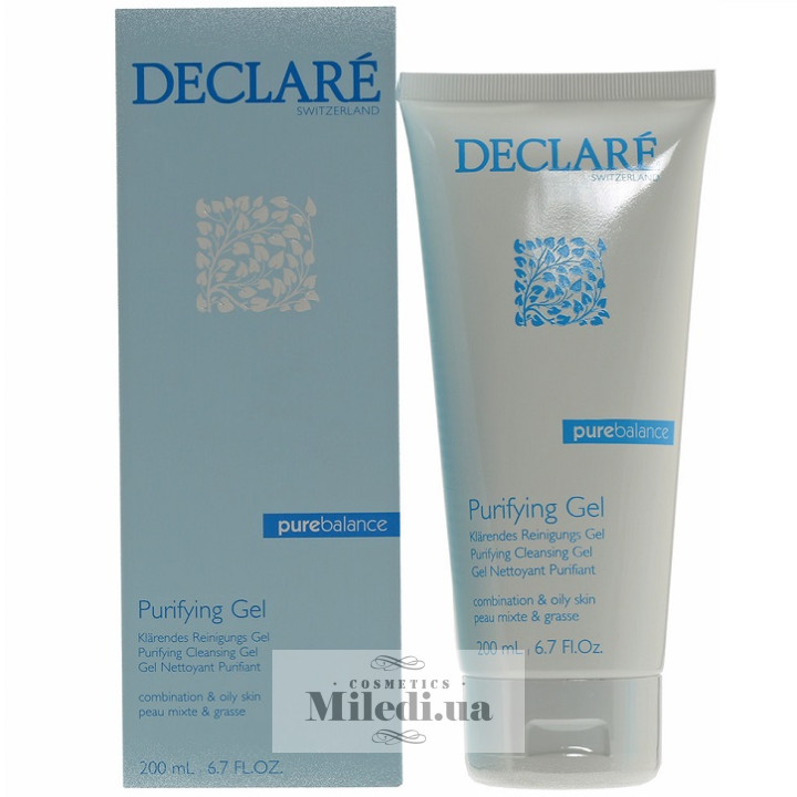 Очищаючий гель для обличчя Declare Purifying Cleansing Gel, 200 мл