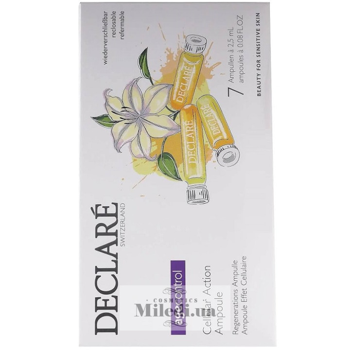 Концентрат Declare Age Control Кліткове дихання, 7x2,5ml