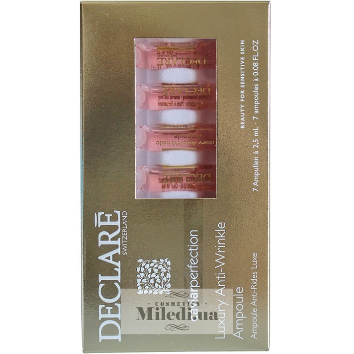 Концентрат з чорною ікрою Declare Caviar Perfection Luxury, 7x2,5ml