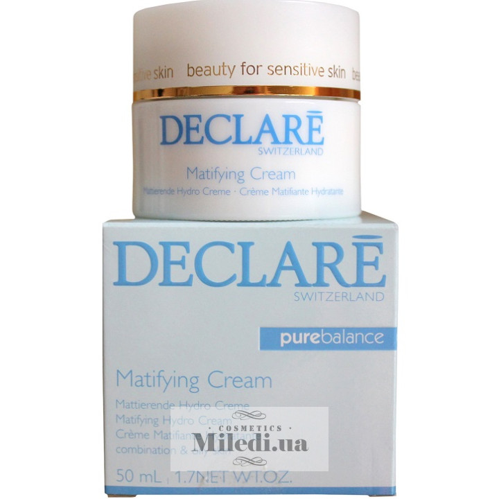 Крем ультра легкий матирующий Declare Matifying Hydro Cream 50 мл
