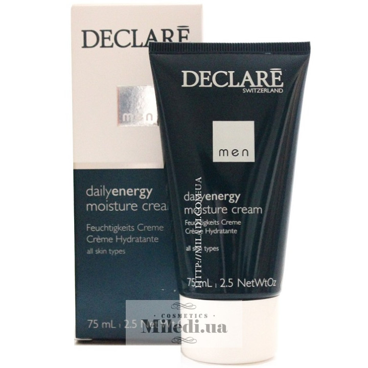 Зволожуючий крем Declare Men Daily Energy Moisturising Cream, 75 мл