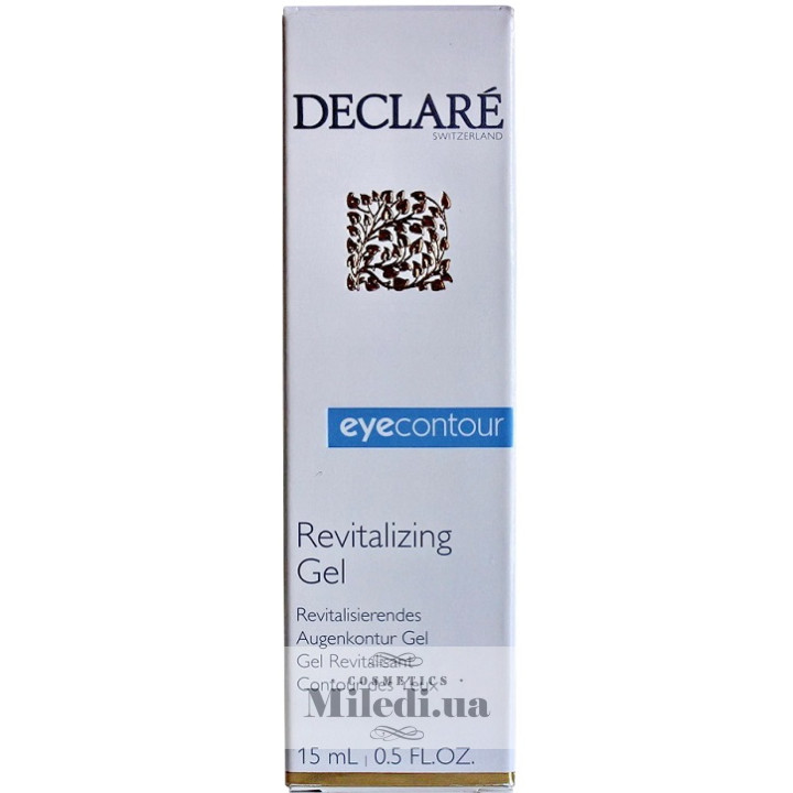 Гель-контур Declare для кожи вокруг глаз Revitalising Eye Contour Gel, 15 мл