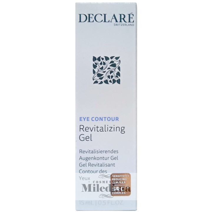 Гель-контур Declare для шкіри навколо очей Revitalising Eye Contour Gel, 15 мл
