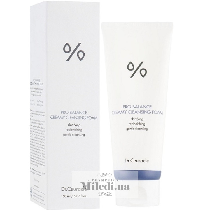Очищаюча кремова пінка Dr. Ceuracle з пробіотиками, 150 мл