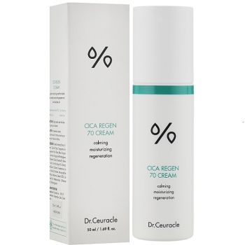 Успокаивающий крем с центеллой азиатской Dr. Ceuracle Сica Regen 70 Cream 50 мл