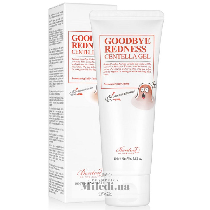 Гель з центеллою азіатською Benton Goodbye Redness Centella Gel, 100 мл