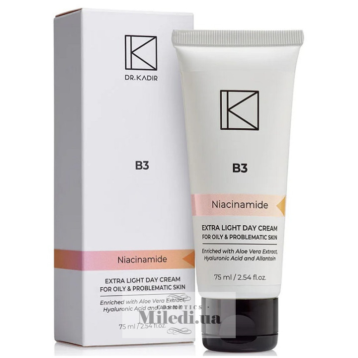 Экстра легкий крем Dr. Kadir B3 Extra Light Day Cream для жирной кожи, 75 мл