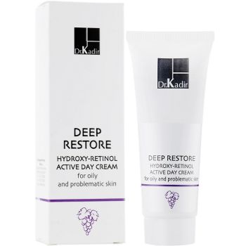 Дневной крем для жирной и проблемной кожи Dr. Kadir Deep Restore Hydroxy Retinol Day Cream 75 мл